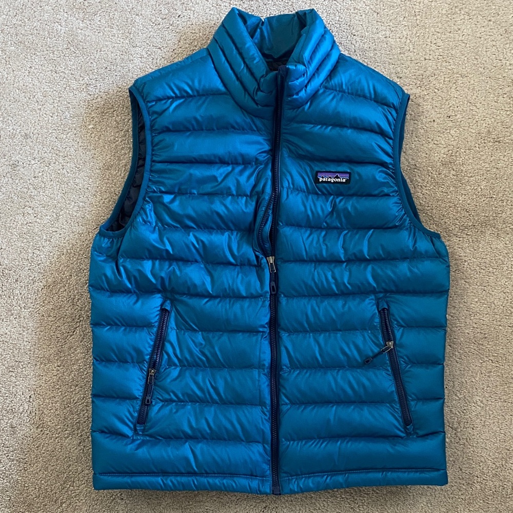 Patagonia Teal Quilted Vest